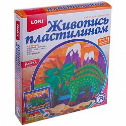 Живопись пластилином – Трицератопс (Lori, Пк-014) - миниатюра